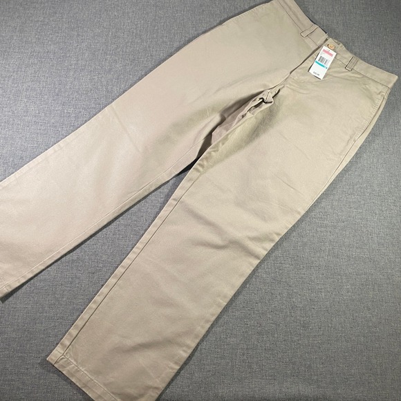 Vineyard Vines Club Pants Women's Size 16 Khaki Beige Cotton Blend Trousers - Picture 1 of 9